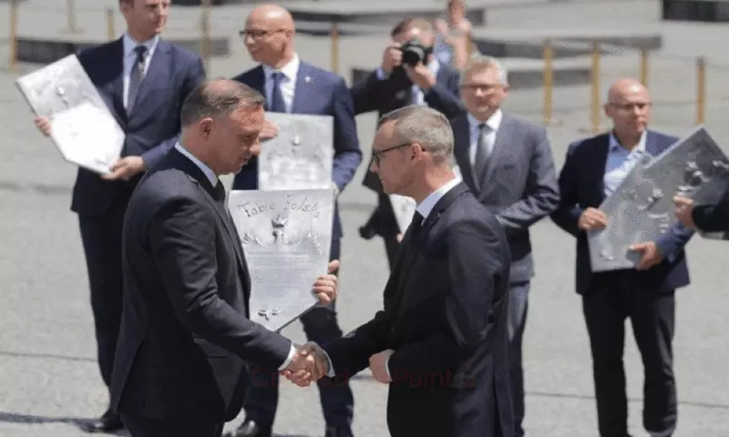Prezydent RP przekazał Pyskowicom tablicę poświęconą Powstaniom Śląskim