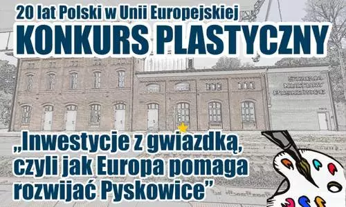 Urząd Miasta organizuje konkurs plastyczny z okazji 20-lecia Polski w Unii Europejskiej!