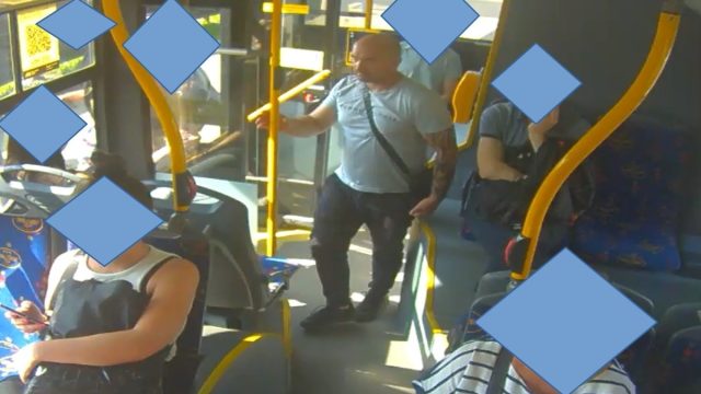 Groźby karalne w Pyskowicach. Policja publikuje wizerunek podejrzewanego mężczyzny