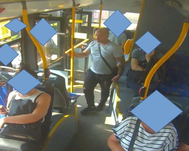 Groźby karalne w Pyskowicach. Policja publikuje wizerunek podejrzewanego mężczyzny