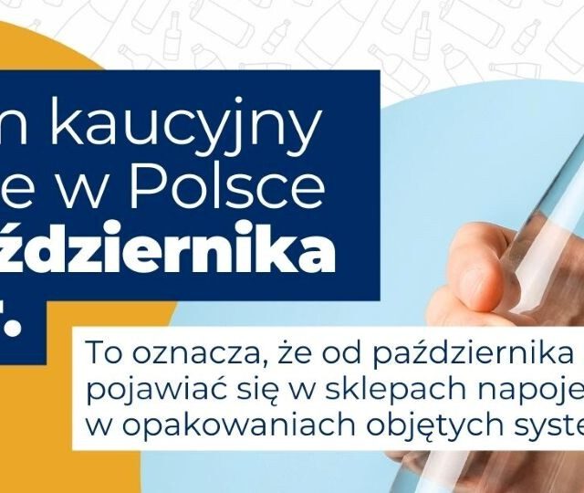 Kaucja za butelki i puszki już od 1 października!