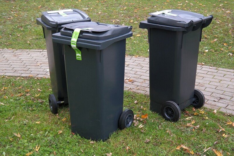 Dezynfekcja pojemników na śmieci