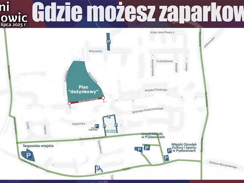 Dni Pyskowic 2025 – sprawdź, gdzie zaparkować!