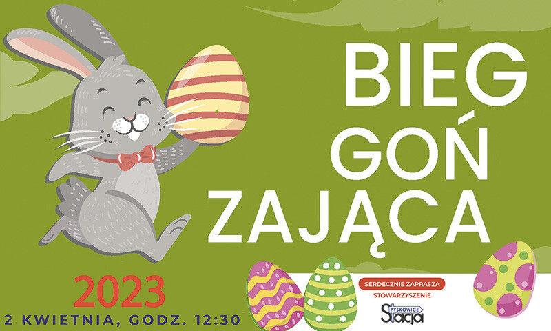 "Gonimy zajączka", czyli tradycyjny bieg wielkanocny w Pyskowicach