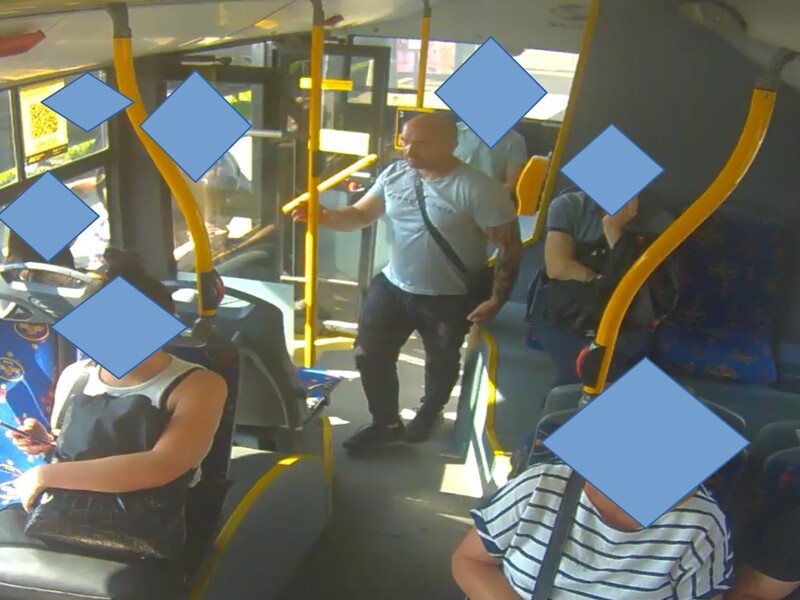 Groźby karalne w Pyskowicach. Policja publikuje wizerunek podejrzewanego mężczyzny