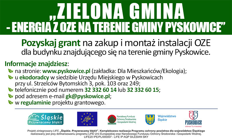 Już jest lista zakwalifikowanych do programu  "Zielona Gmina - energia z OZE..." / fot. materiały organizatora