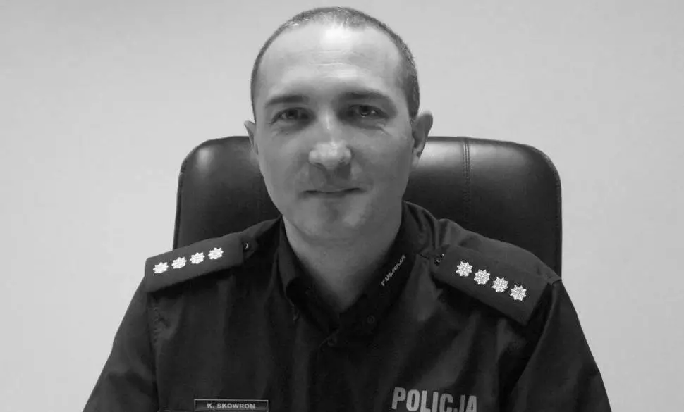 Nie żyje komendant powiatowy policji w Mikołowie. Nadkomisarz Krzysztof Skowron miał 45 lat