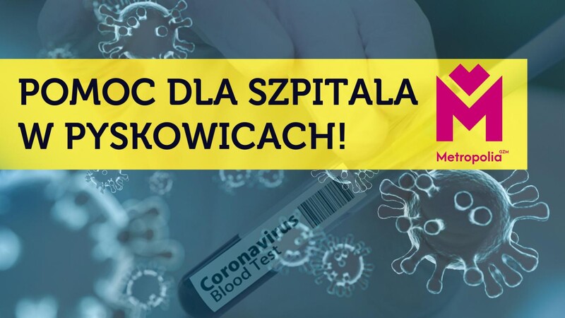 Pomoc z Metropolii GZM dla pyskowickiego szpitala