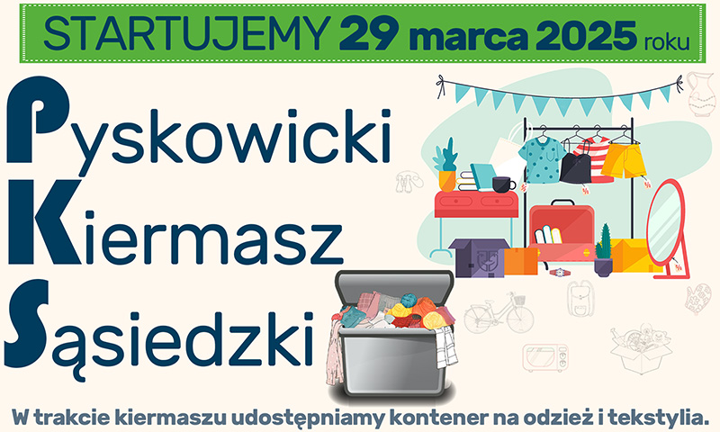 Pyskowicki Kiermasz Sąsiedzki wraca w lekko zmienionej formie