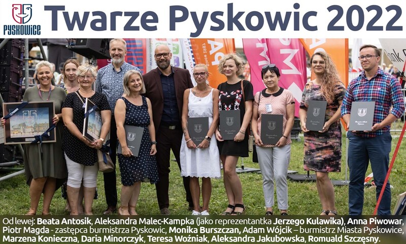 Twarze Pyskowic 2022. Kto otrzymał jako pierwszy nagrodę burmistrza miasta?