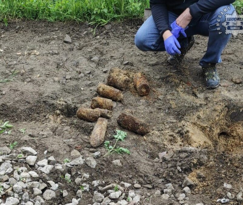 W Pyskowicach znaleziono 120 niewybuchów z czasów II wojny światowej