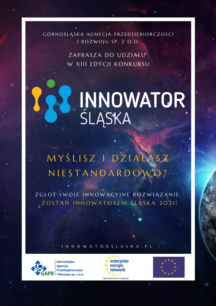 Zapraszamy przedsiębiorców na XIII edycję konkursu Innowator Śląska